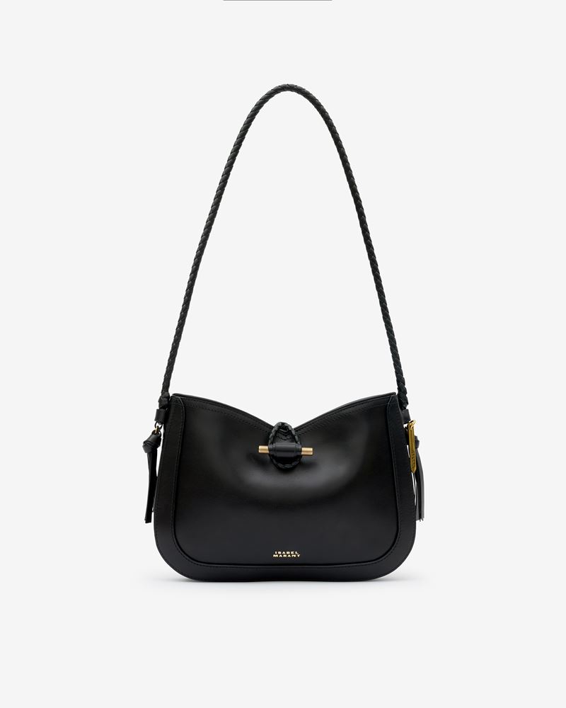 VIGO LEATHER SHOULDER BAGUETTE BAG